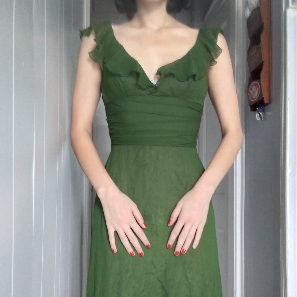 Vintage chiffon dress